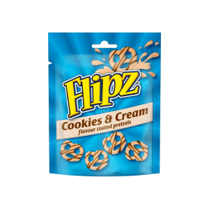 Flipz Cookie & Cream Coated Pretzel