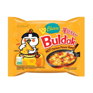 Samyang Buldak Noodles Istantanei Con Pollo Piccante Ramen Al Formaggio 135g