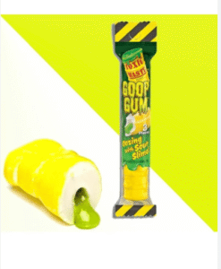 Toxic Waste Goop Gum Oozing With Sour Slime